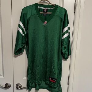 Reebok Green and White CFL Jersey